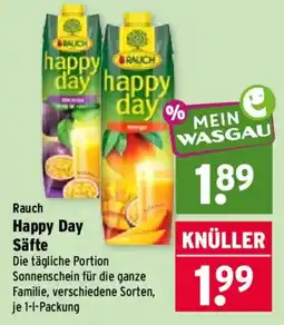 Wasgau Rauch Happy Day Säfte Angebot