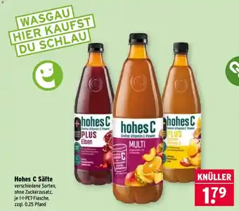 Wasgau Hohes C Säfte Angebot
