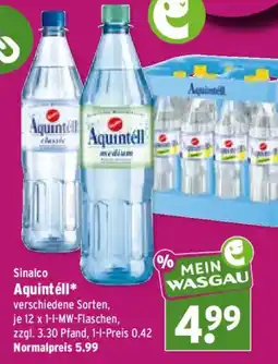 Wasgau Sinalco Aquintéll* Angebot