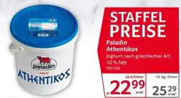 Selgros Paladin Athentikos Joghurt nach griechischer Art Angebot