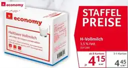 Selgros economy Haltbare Vollmilch Angebot
