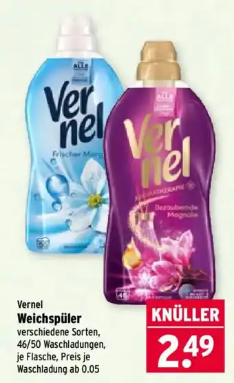 Wasgau Vernel Weichspüler Angebot