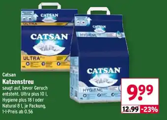 Wasgau Catsan Katzenstreu Angebot