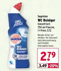 Wasgau Sagrotan WC Reiniger Angebot
