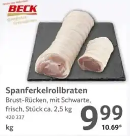 Selgros BECK Spanferkelrollbraten Angebot