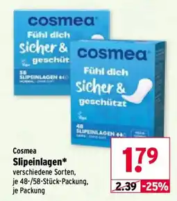 Wasgau Cosmea Slipeinlagen Angebot