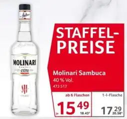 Selgros Molinari Sambuca Angebot