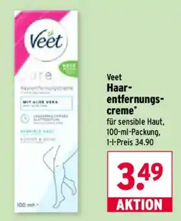 Wasgau Veet Haarentfernungscreme Angebot