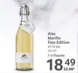 Selgros Alte Marille Fass Edition Angebot