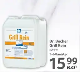 Selgros Dr. Becher Grill Rein Angebot