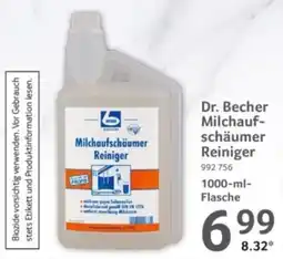 Selgros Dr. Becher Milchaufschäumer Reiniger Angebot