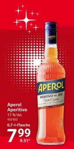 Selgros Aperol Aperitivo Angebot