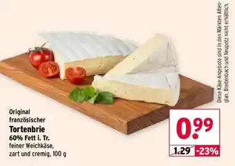 Wasgau Original französischer Tortenbrie Angebot