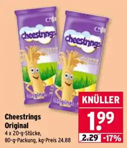Wasgau Cheestrings Original Angebot