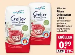 Wasgau Südzucker Gelier Rüben Zucker Angebot