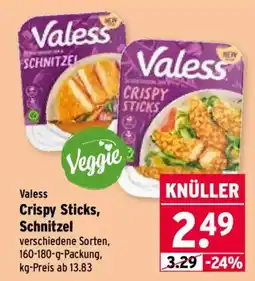 Wasgau Valess Crispy Sticks, Schnitzel Angebot
