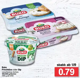 Famila Nord West Buko Frischkäse  oder Dip 195/200g Becher Angebot