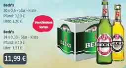 Ellerkamp Getränke Beck's Angebot