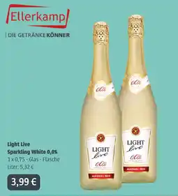 Ellerkamp Getränke Light Live Sparkling White 0,0% Angebot