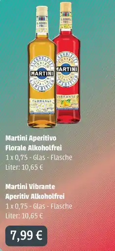 Ellerkamp Getränke Martini Aperitivo Florale Alkoholfrei/ Vibrante Aperitiv Alkoholfrei Angebot