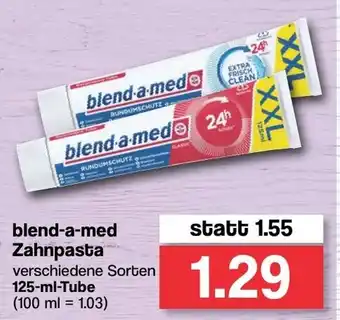 Famila Nord West Blend a med Zahnpasta 125ml Tube Angebot