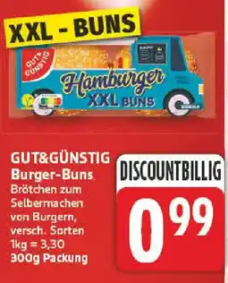nah & gut GUT&GÜNSTIG Burger-Buns Angebot