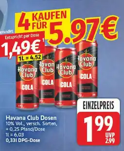 nah & gut Havana Club Havana Club Dosen. Angebot