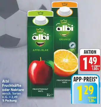 nah & gut Albi Fruchtsäfte oder Nektare Angebot