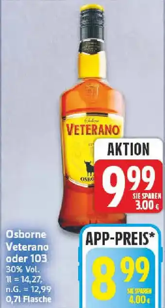 nah & gut Osborne Veterano oder 103 Angebot
