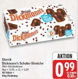 nah & gut Storck Dickmann's Schoko-Strolche Angebot