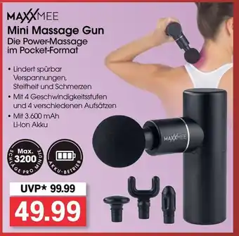 Famila Nord West Maxxmee Mini Massage Gun Angebot