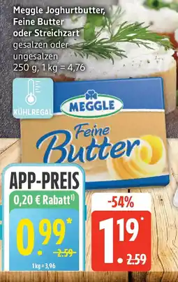 Edeka Meggle Joghurtbutter, Feine Butter oder Streichzart Angebot