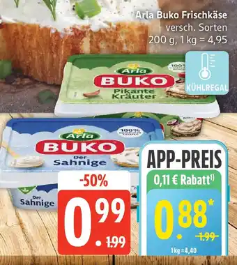 Edeka Arla Buko Frischkäse Angebot