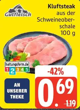 Edeka Gutfleisch Kluftsteak Angebot