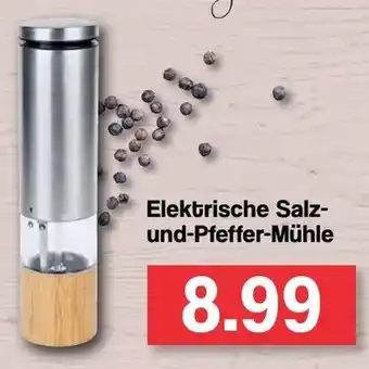 Famila Nord West Elektrische Salz und Pfeffer Mühle Angebot