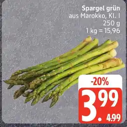 Edeka Spargel grün Angebot