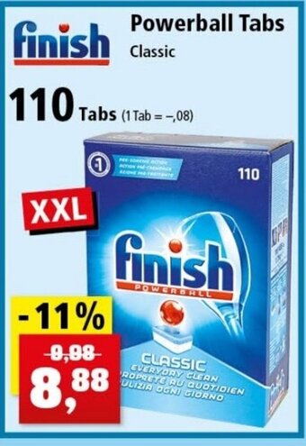 Finish Powerball Tabs Classic Angebot Bei Thomas Philipps