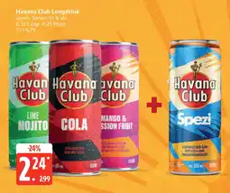 Edeka Havana Club Longdrink Angebot