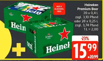 Edeka Heineken Premium Beer Angebot