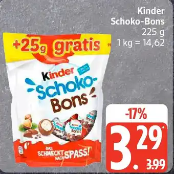Edeka Kinder Schoko-Bons Angebot