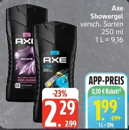 Edeka AXE Showergel Angebot