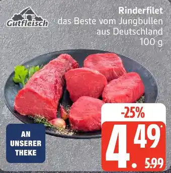 Edeka Gutfleisch Rinderfilet Angebot