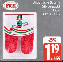 Edeka PICK Ungarische Salami Angebot