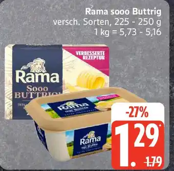 Edeka Rama sooo Buttrig Angebot
