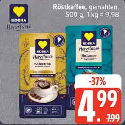 Edeka EDEKA Herzstücke Röstkaffee, gemahlen Angebot