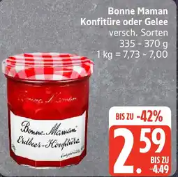 Edeka Bonne Maman Konfitüre oder Gelee Angebot