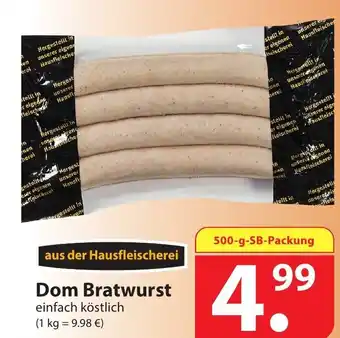 Famila Nord Ost Aus Der Hausfleischerei Dom Bratwurst 500g Angebot