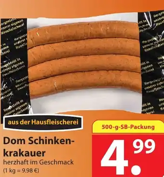 Famila Nord Ost Aus Der Hausfleischerei Dom Schinkenkrakauer 500g Angebot