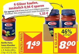 Marktkauf Barilla Pasta Sauce Klassiker 400g Angebot