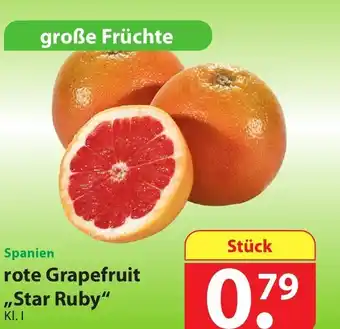 Famila Nord Ost Spanien Rote Grapefruit Star Ruby Angebot